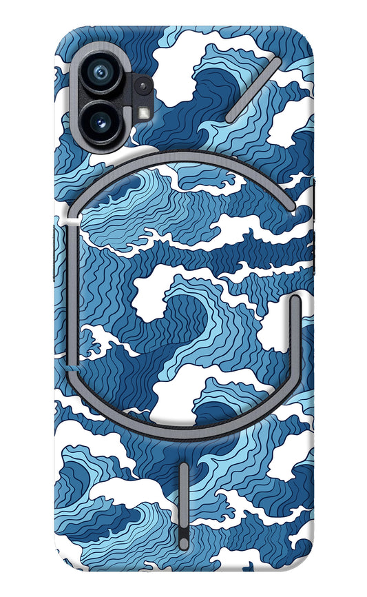 Blue Waves Nothing Phone 1 Back Cover