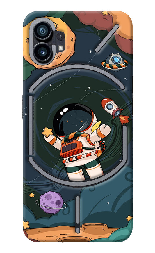 Cartoon Astronaut Nothing Phone 1 Back Cover