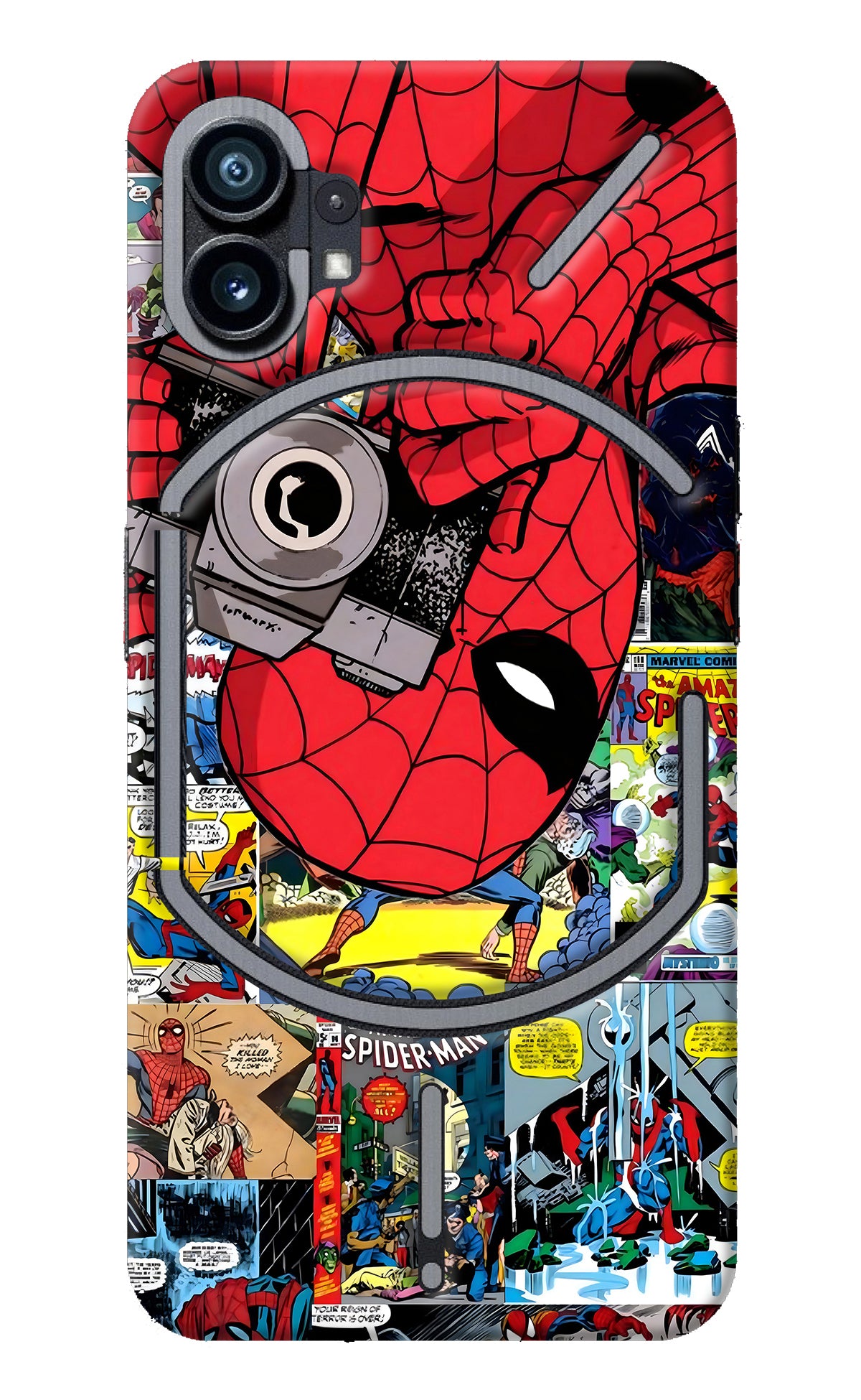 Spider Man Nothing Phone 1 Back Cover