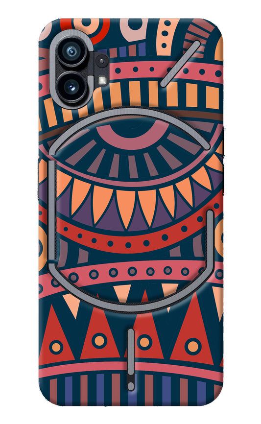 African Culture Design Nothing Phone 1 Back Cover