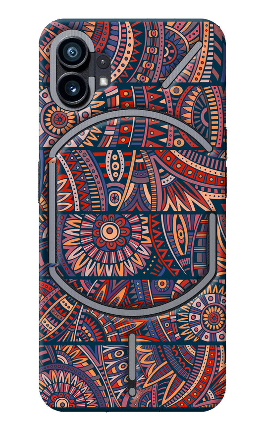 African Culture Design Nothing Phone 1 Back Cover
