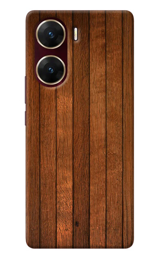 Wooden Artwork Bands Vivo V29E Back Cover