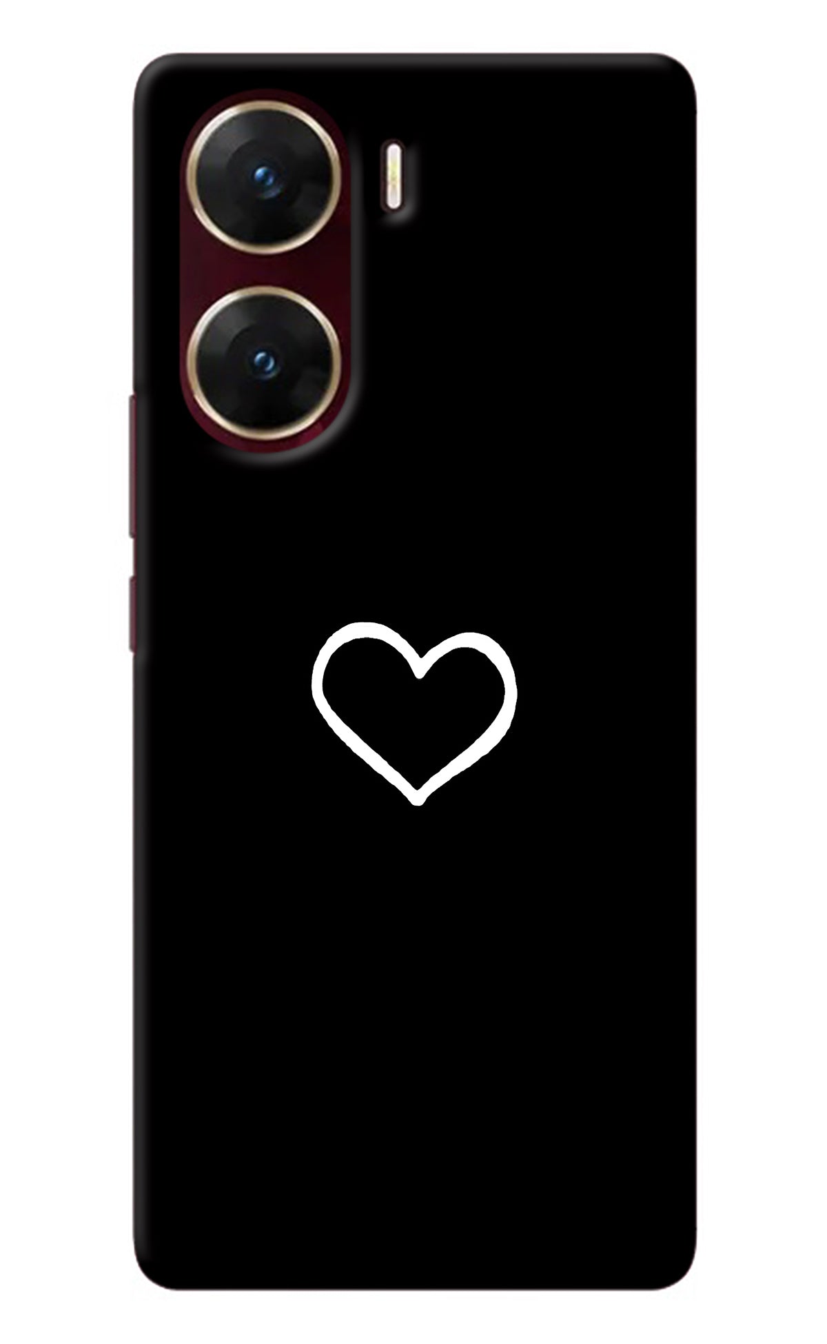 Heart Vivo V29E Back Cover