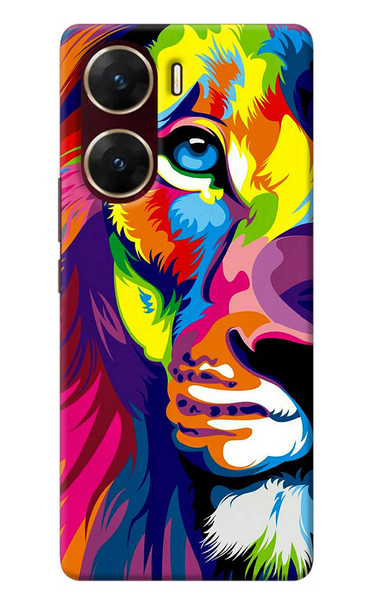 Lion Half Face Vivo V29E Back Cover