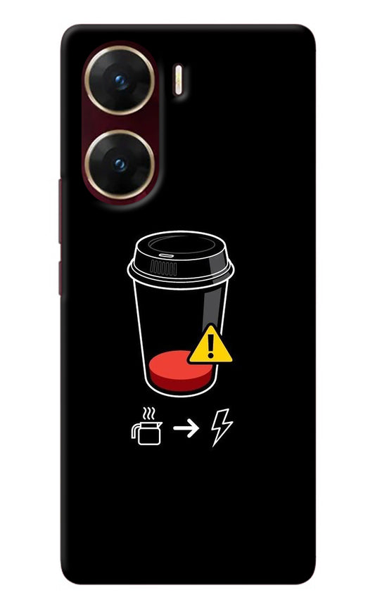 Coffee Vivo V29E Back Cover