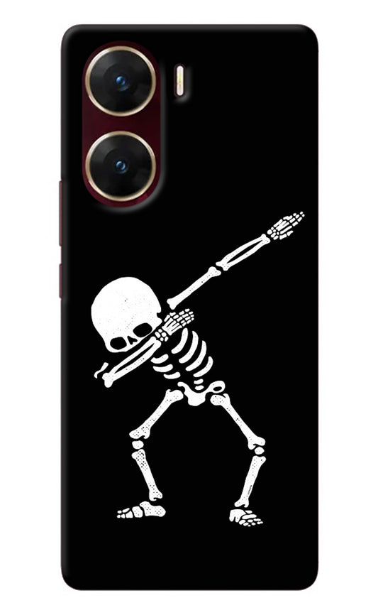 Dabbing Skeleton Art Vivo V29E Back Cover