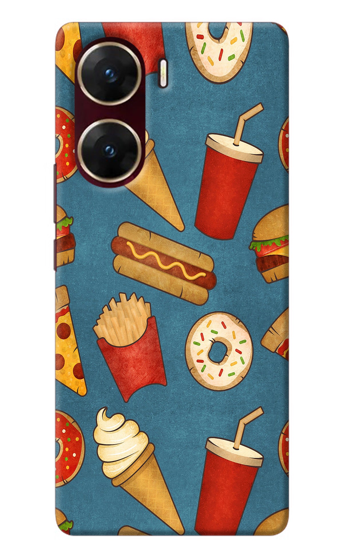 Foodie Vivo V29E Back Cover