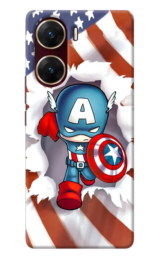 Captain America Vivo V29E Back Cover