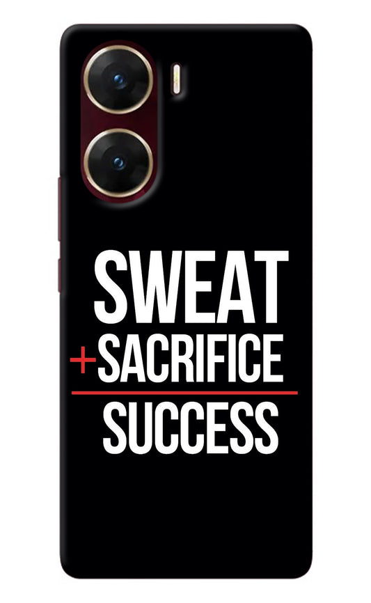 Sweat Sacrifice Success Vivo V29E Back Cover