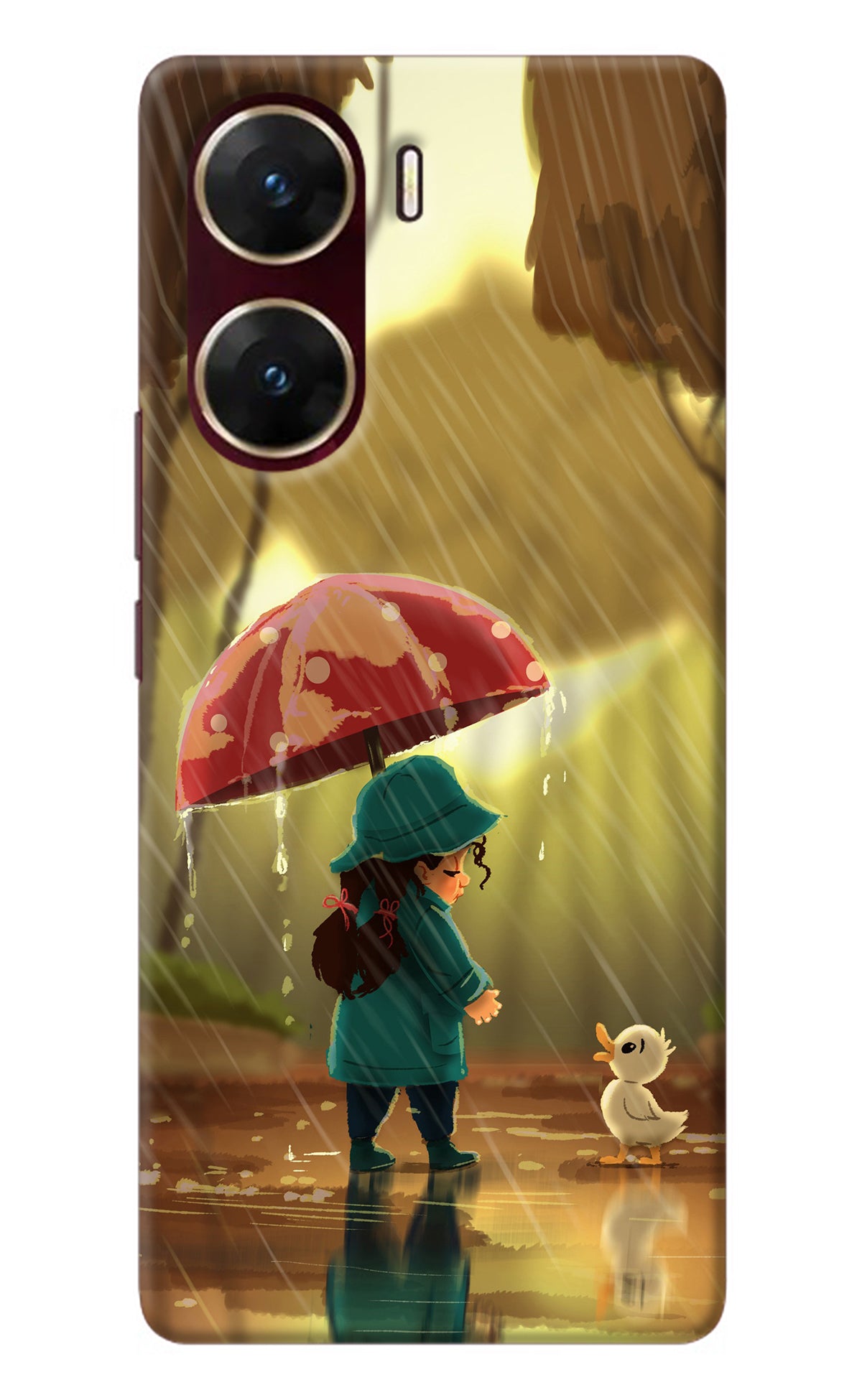 Rainy Day Vivo V29E Back Cover