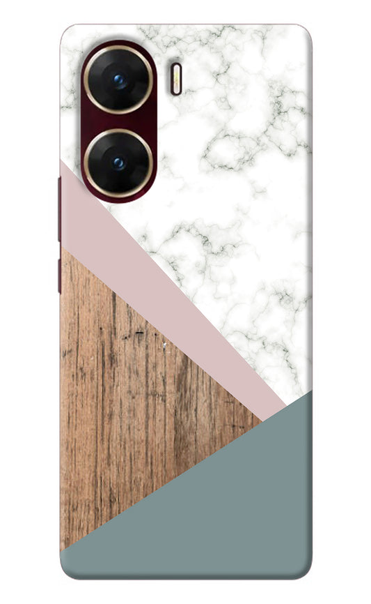 Marble wood Abstract Vivo V29E Back Cover