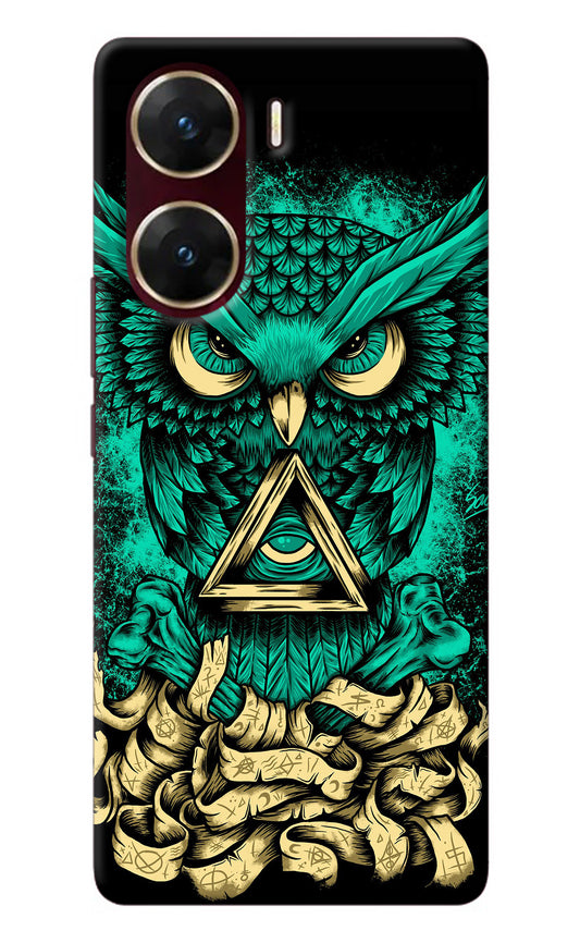 Green Owl Vivo V29E Back Cover