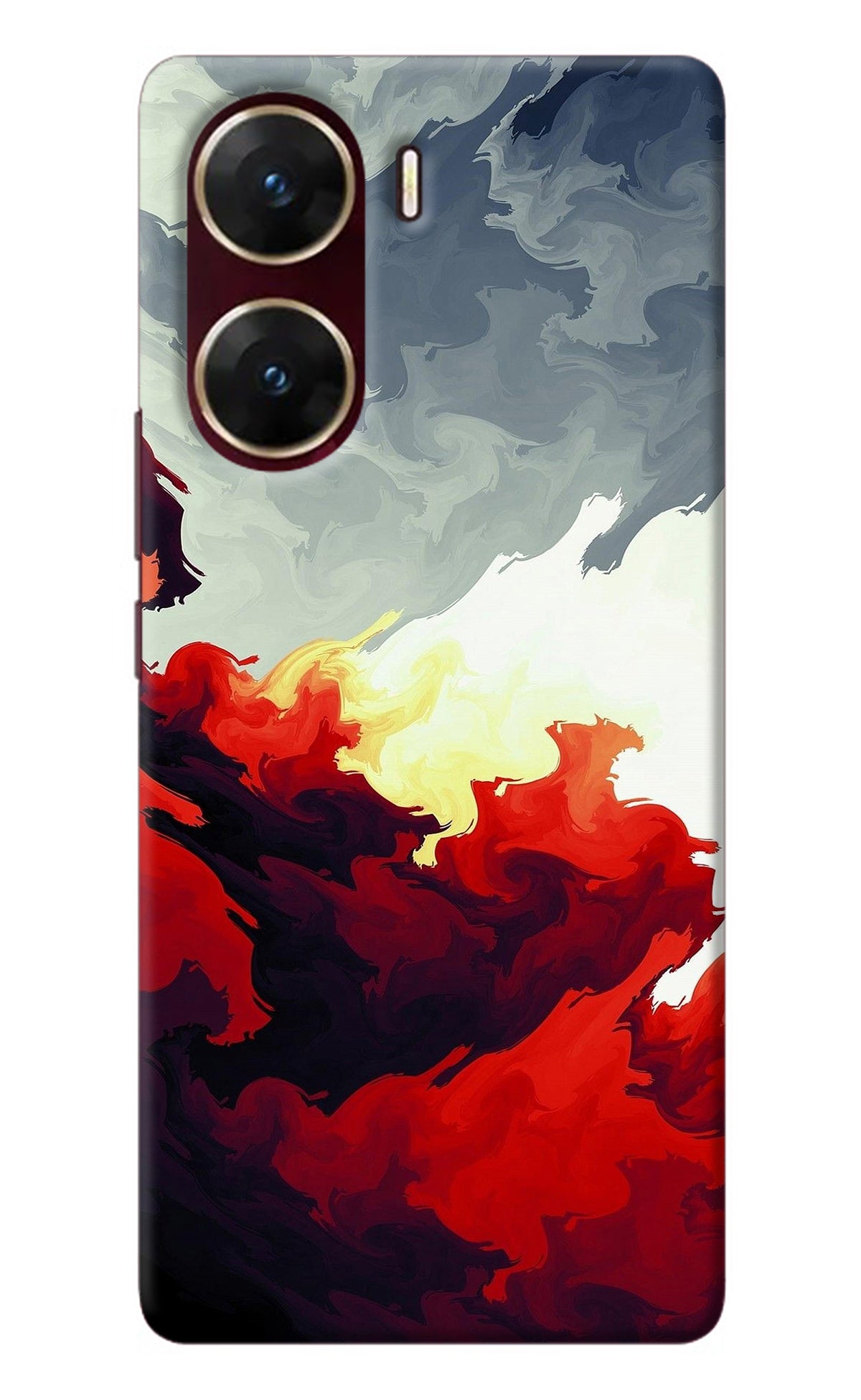 Fire Cloud Vivo V29E Back Cover