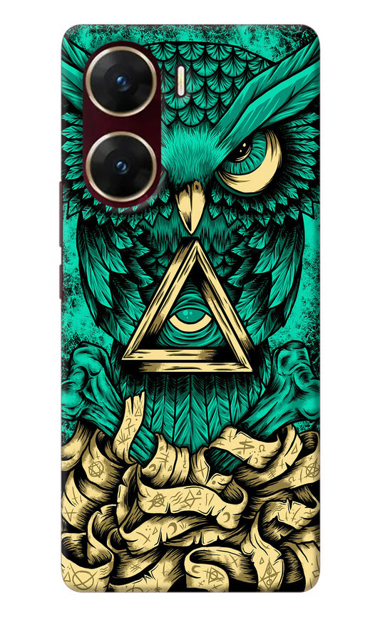 Green Owl Vivo V29E Back Cover