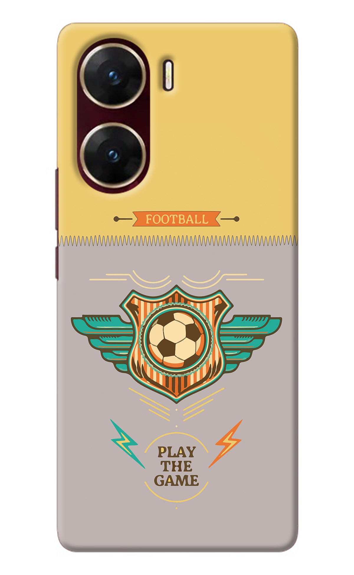 Football Vivo V29E Back Cover