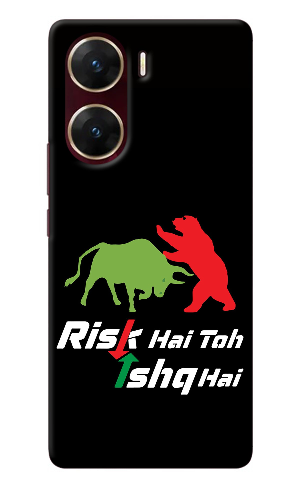 Risk Hai Toh Ishq Hai Vivo V29E Back Cover