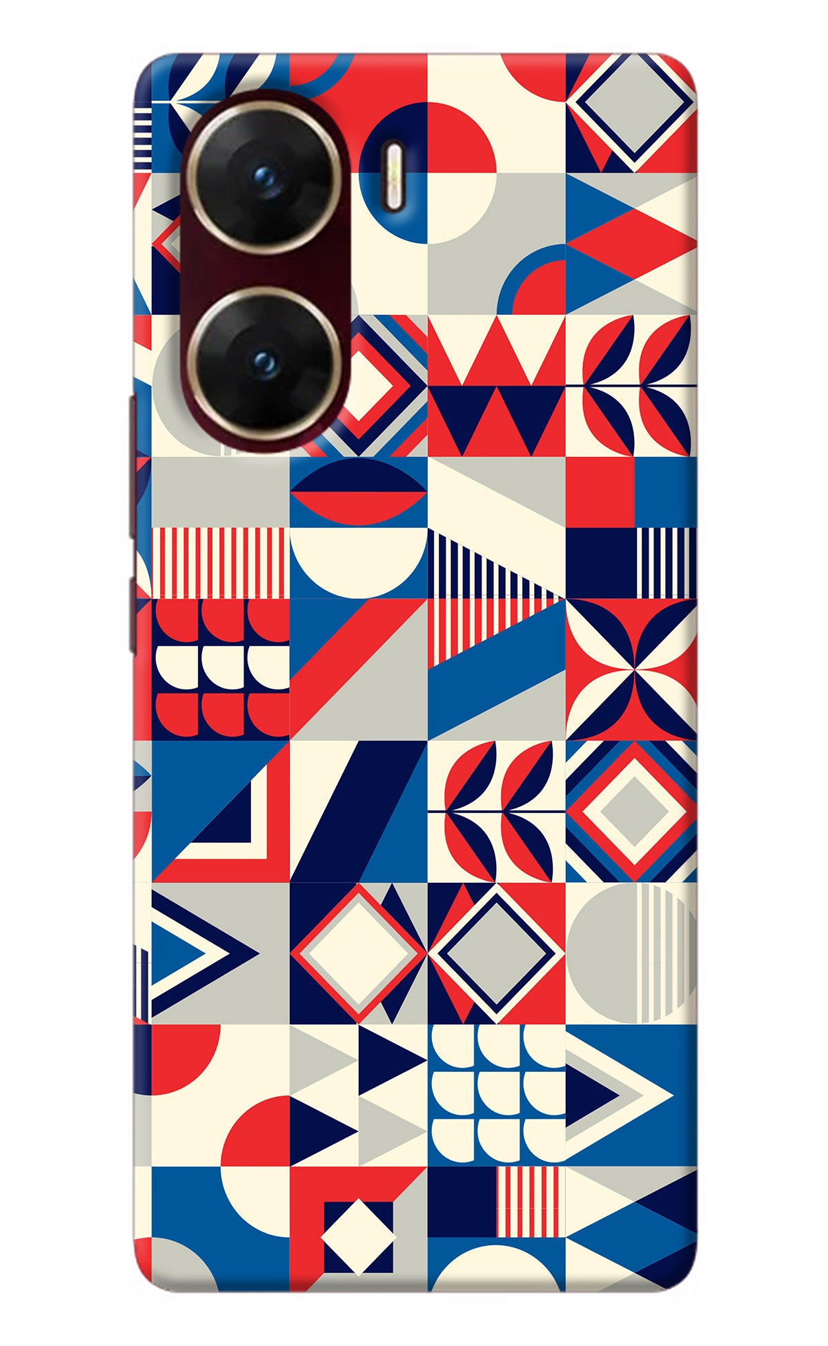 Colorful Pattern Vivo V29E Back Cover