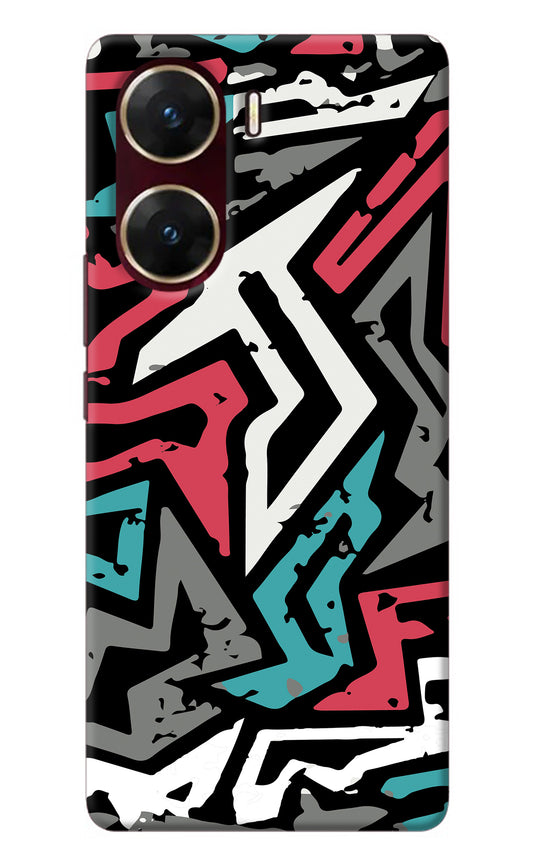 Geometric Graffiti Vivo V29E Back Cover