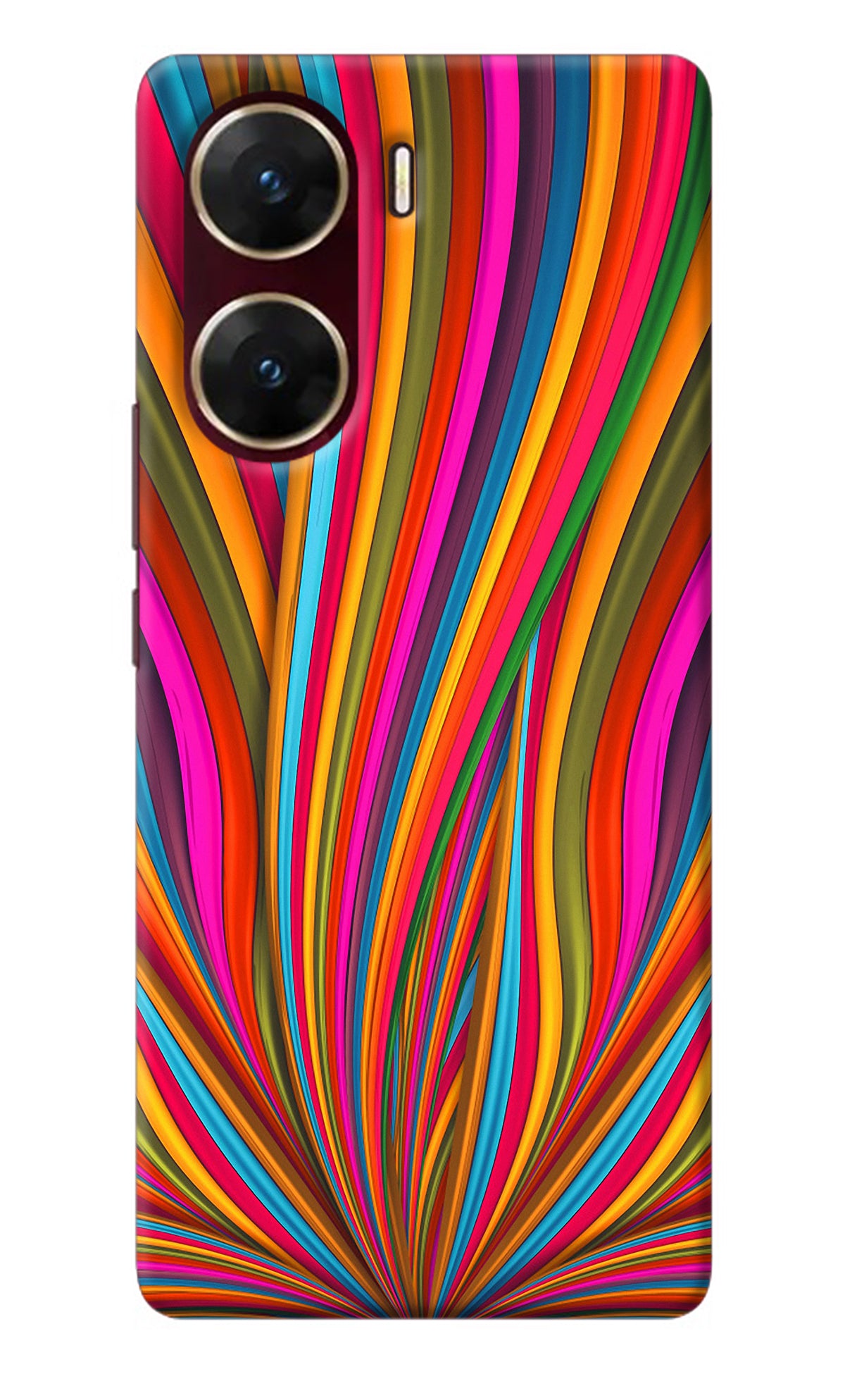 Trippy Wavy Vivo V29E Back Cover