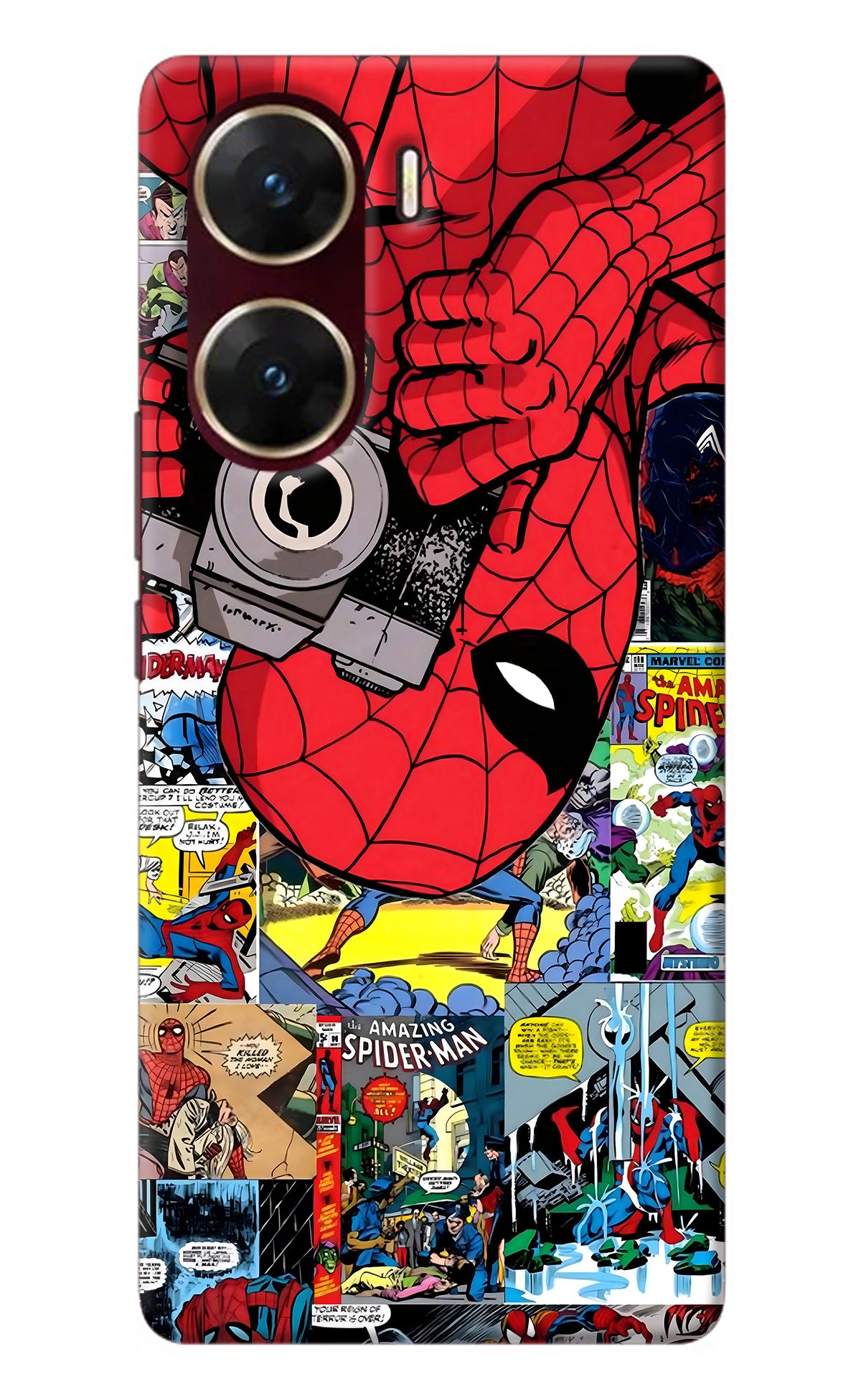 Spider Man Vivo V29E Back Cover