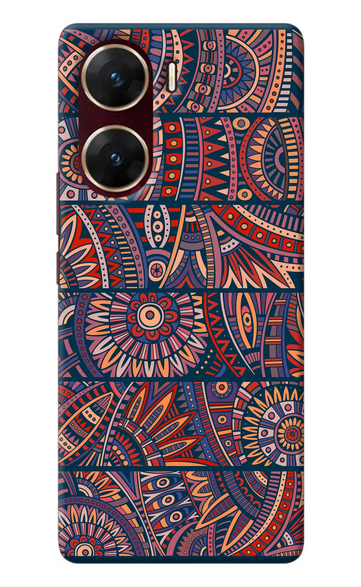 African Culture Design Vivo V29E Back Cover