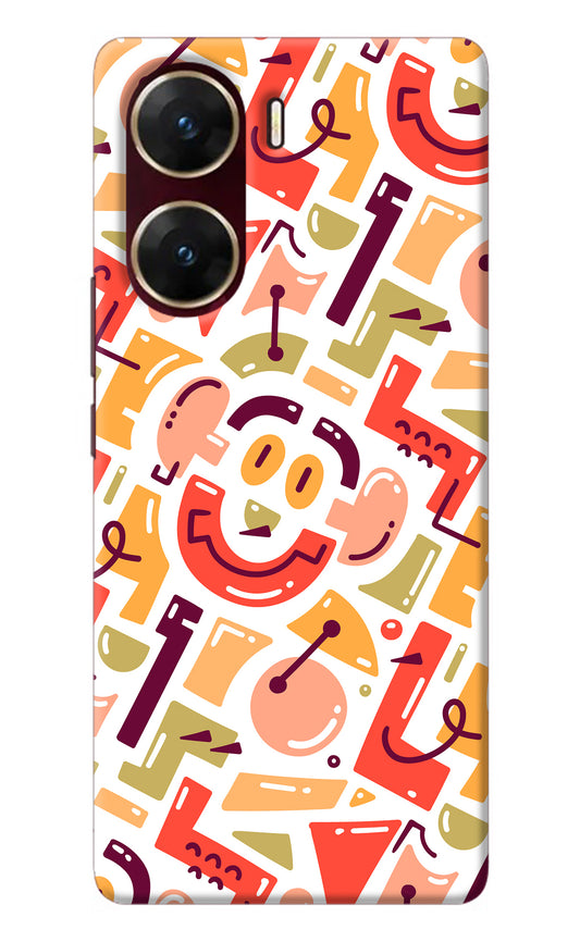 Doodle Pattern Vivo V29E Back Cover