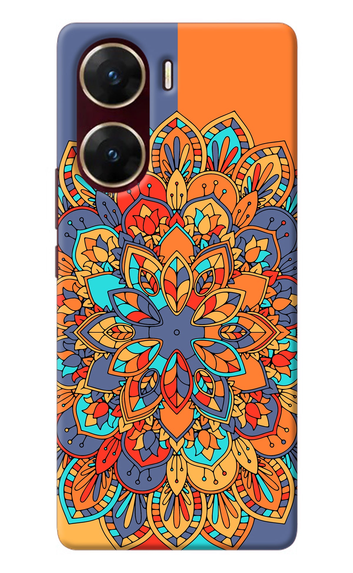 Color Mandala Vivo V29E Back Cover