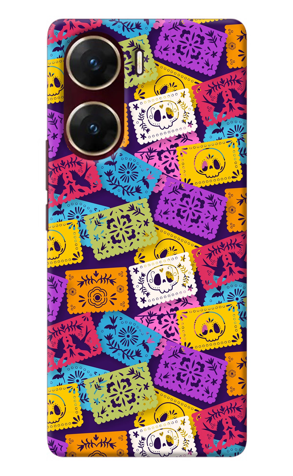 Mexican Pattern Vivo V29E Back Cover