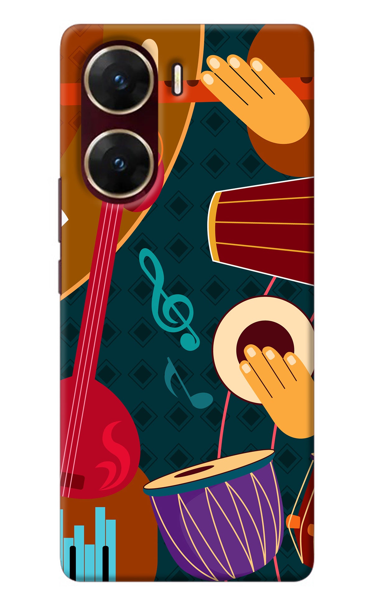 Music Instrument Vivo V29E Back Cover