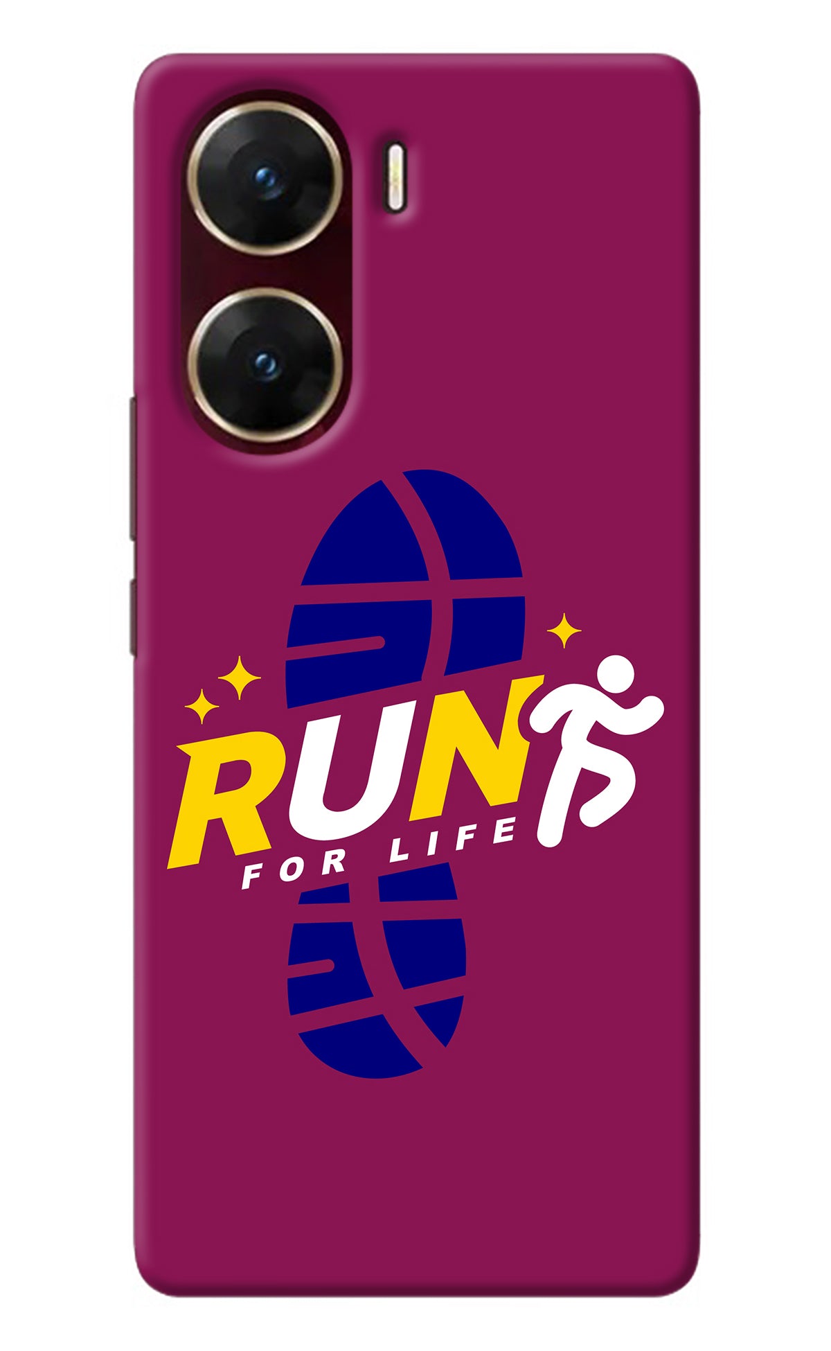 Run for Life Vivo V29E Back Cover