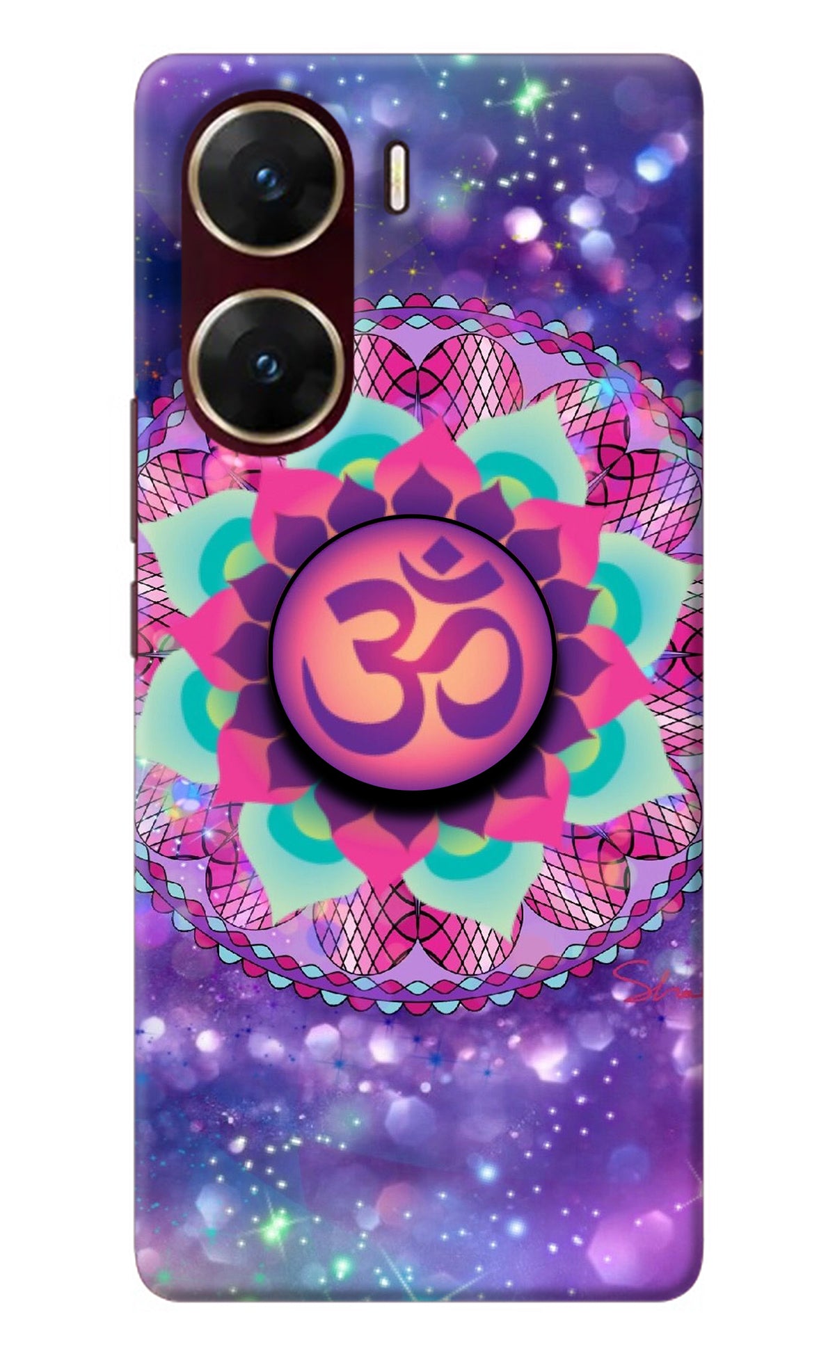 Om Purple Vivo V29E Pop Case