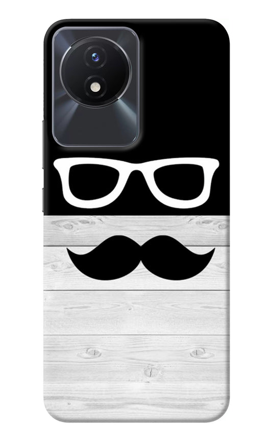 Mustache Vivo Y02/Y02T Back Cover