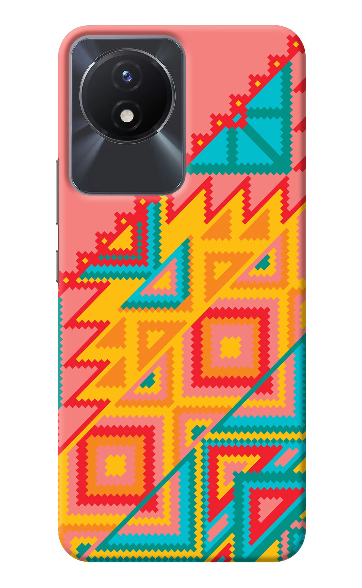 Aztec Tribal Vivo Y02/Y02T Back Cover