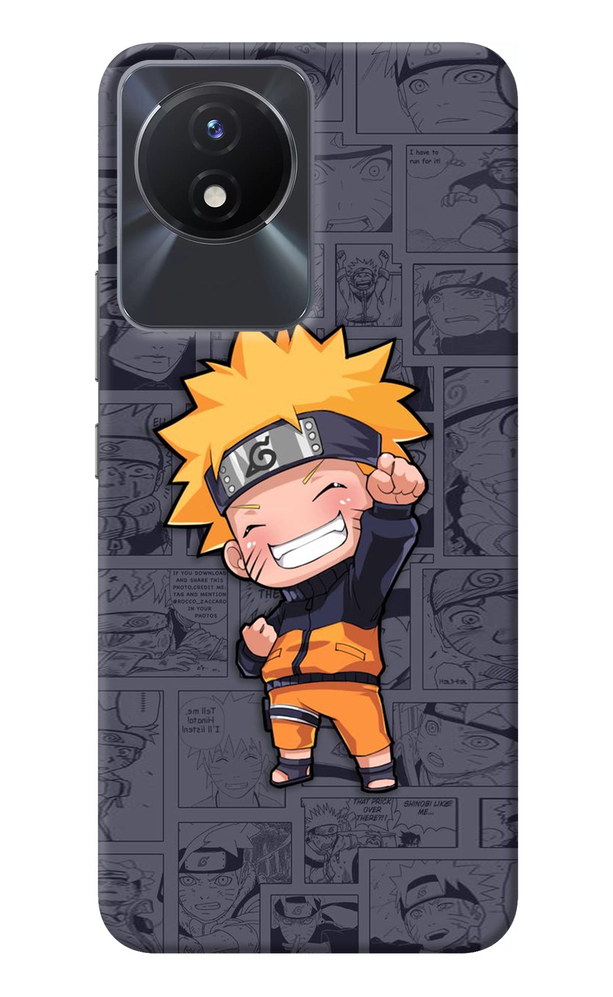 Chota Naruto Vivo Y02/Y02T Back Cover