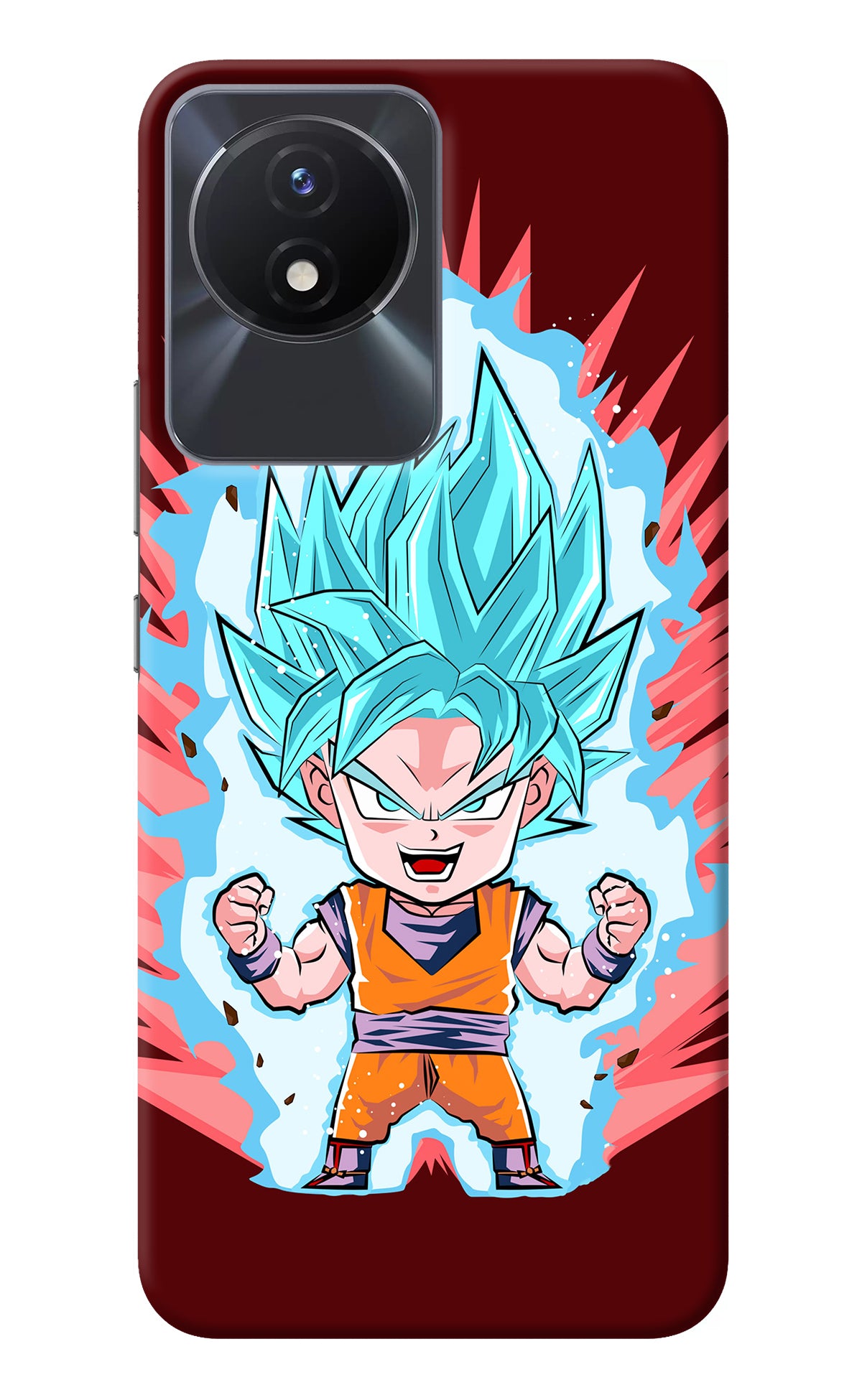 Goku Little Vivo Y02/Y02T Back Cover