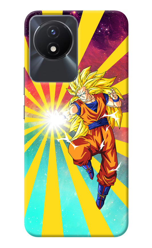Goku Super Saiyan Vivo Y02/Y02T Back Cover