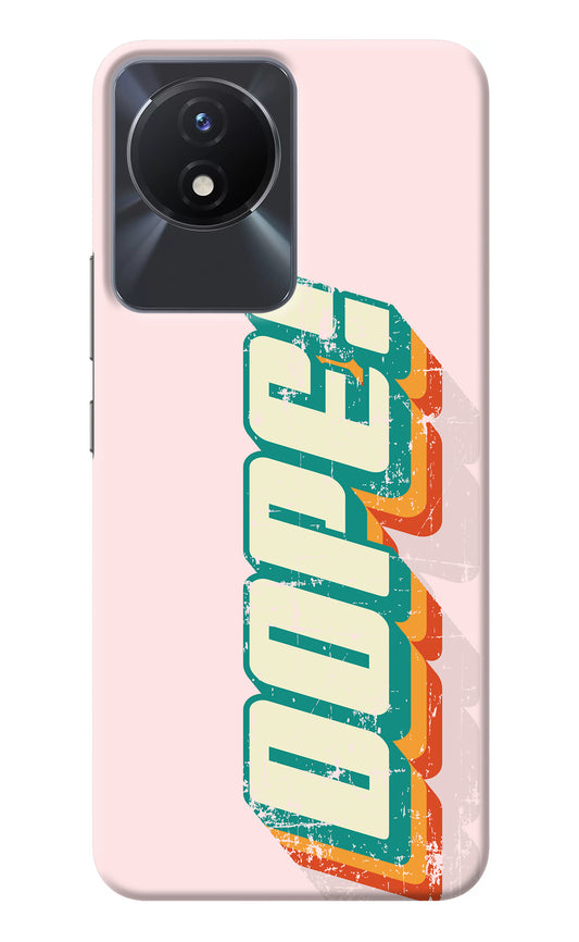 Dope Vivo Y02/Y02T Back Cover