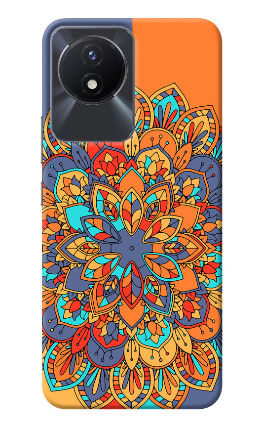 Color Mandala Vivo Y02/Y02T Back Cover