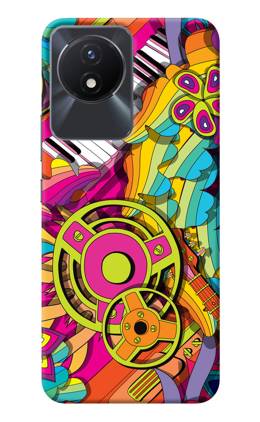 Music Doodle Vivo Y02/Y02T Back Cover