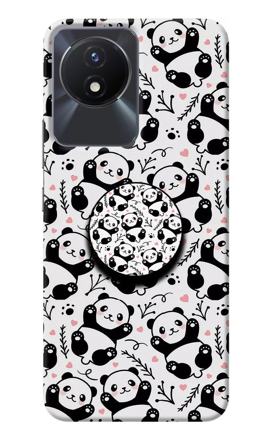 Cute Panda Vivo Y02/Y02T Pop Case