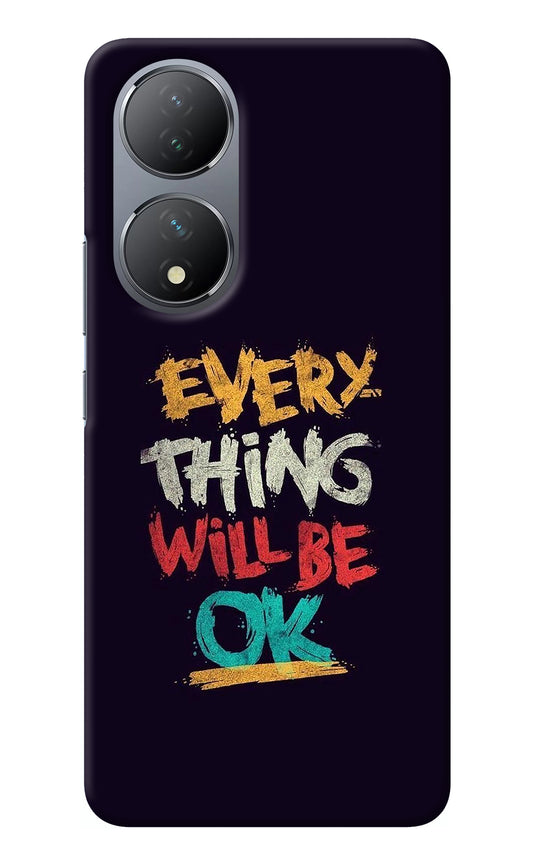 Everything Will Be Ok Vivo Y100 Back Cover