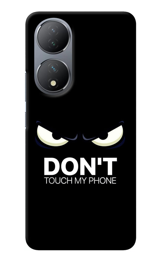 Don'T Touch My Phone Vivo Y100 Back Cover