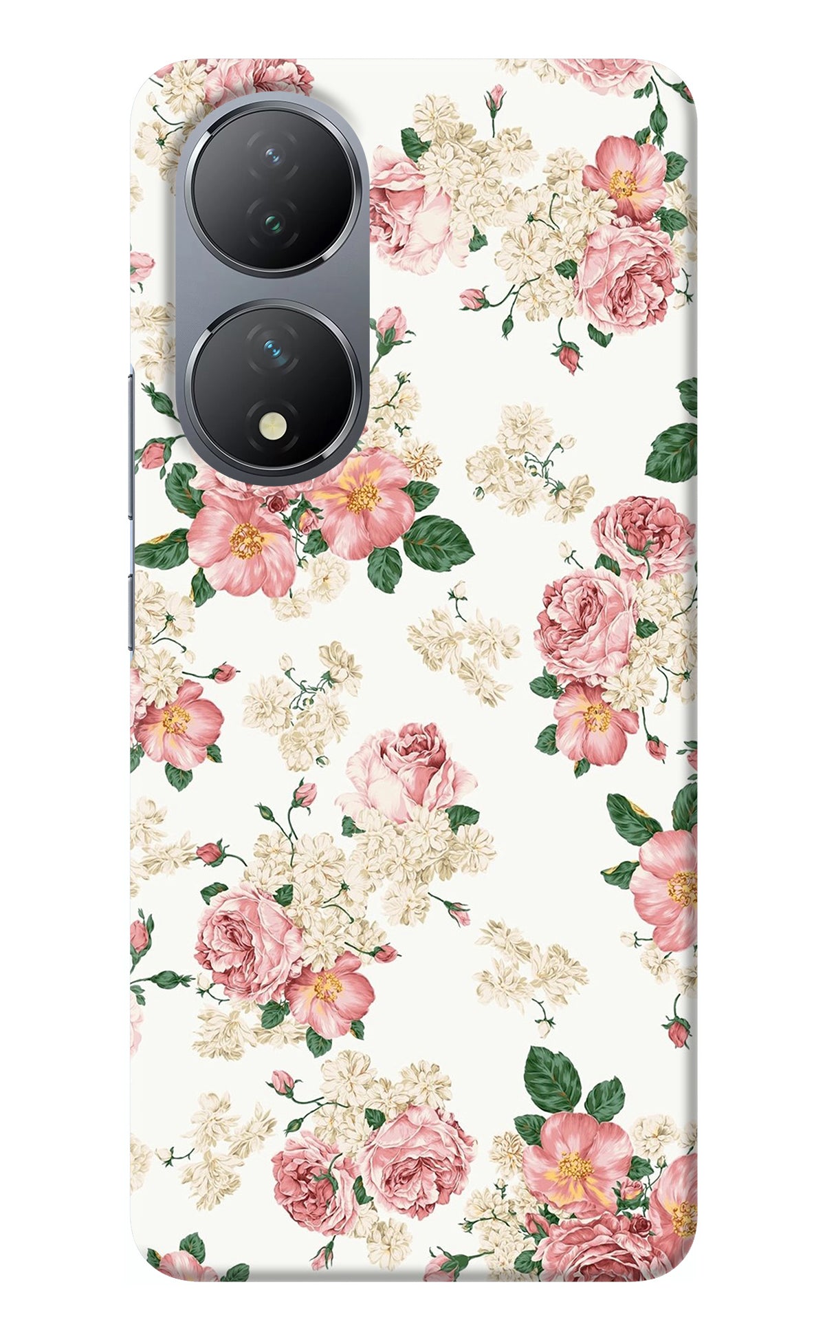 Flowers Vivo Y100 Back Cover