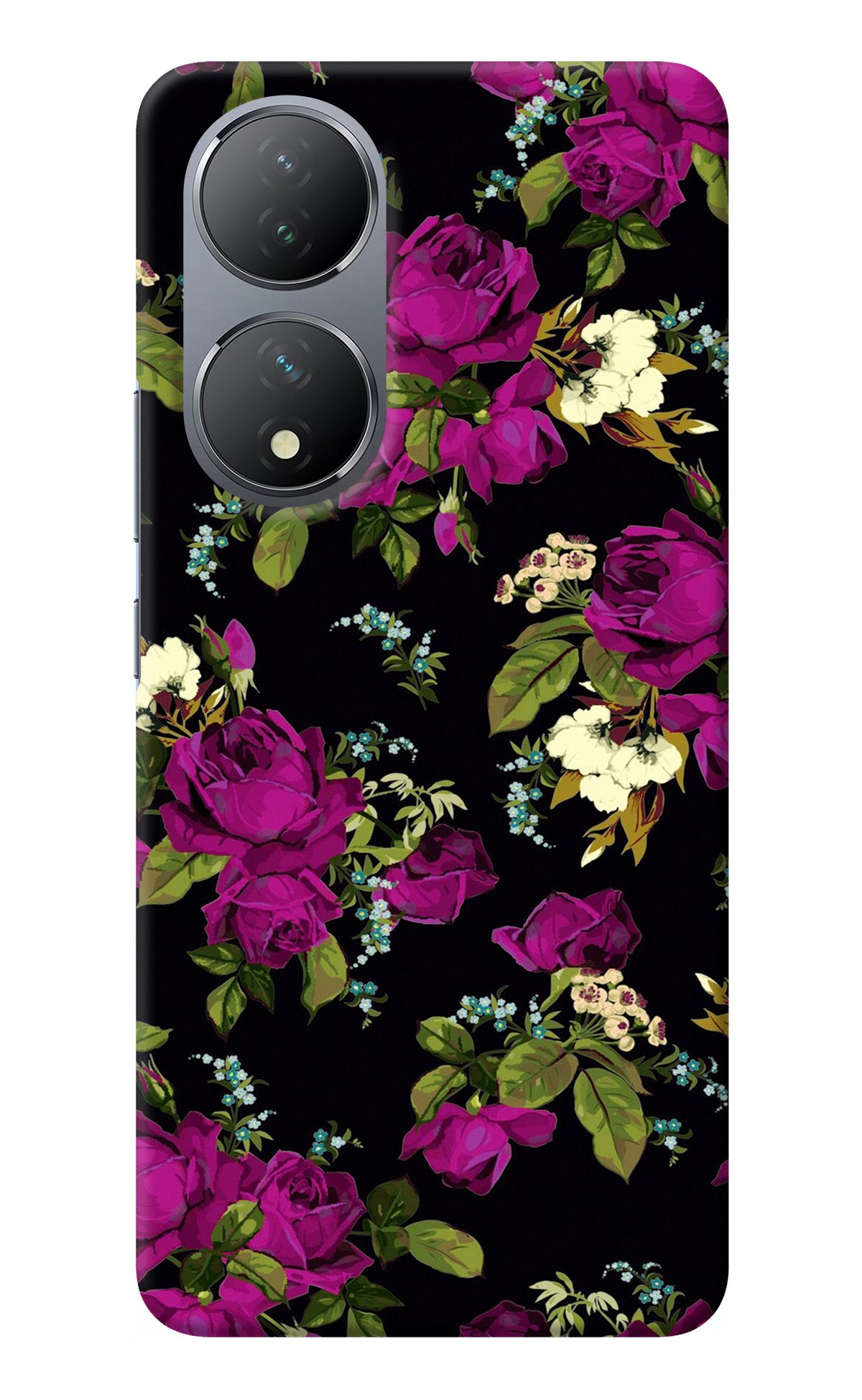 Flowers Vivo Y100 Back Cover