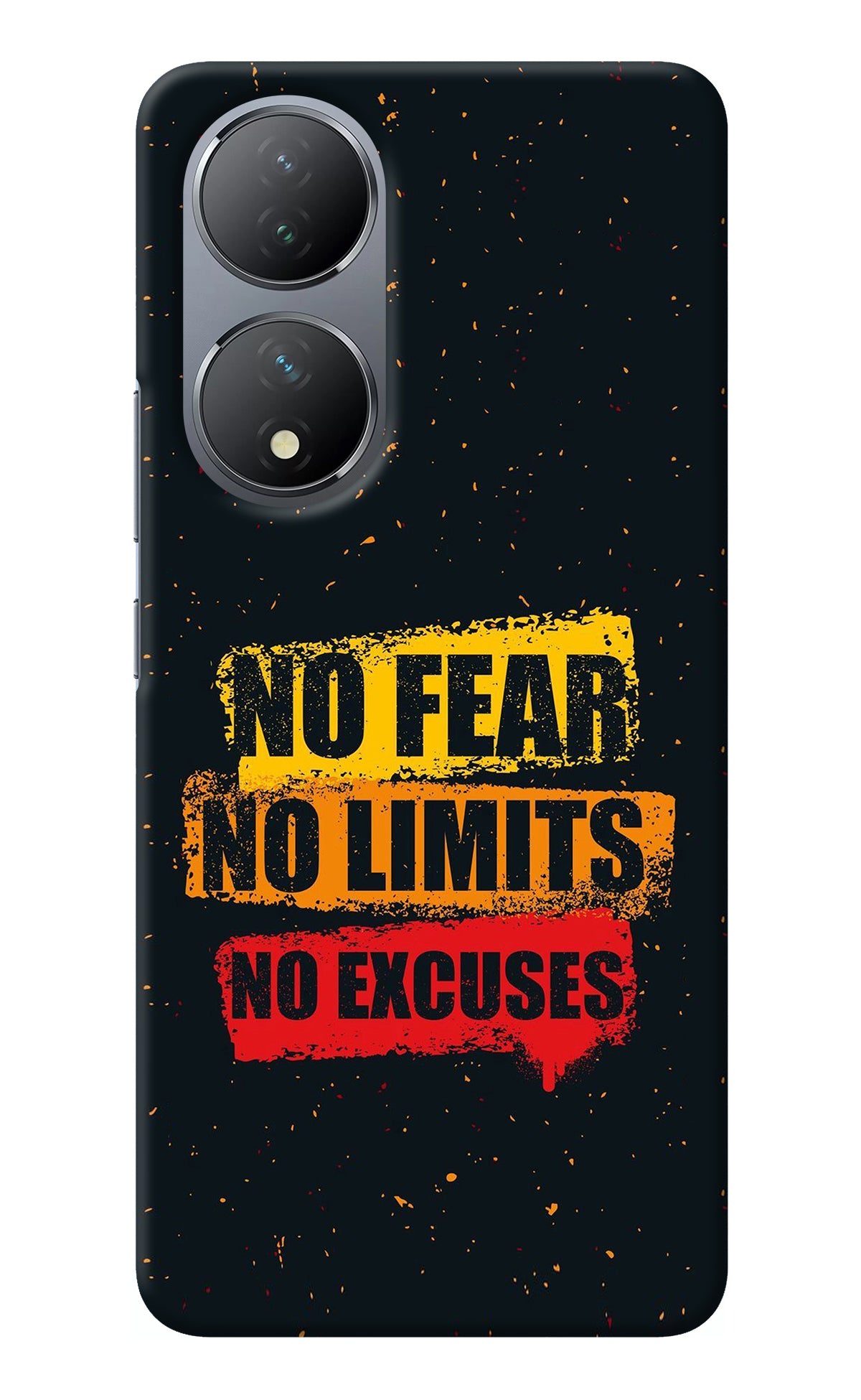 No Fear No Limits No Excuse Vivo Y100 Back Cover