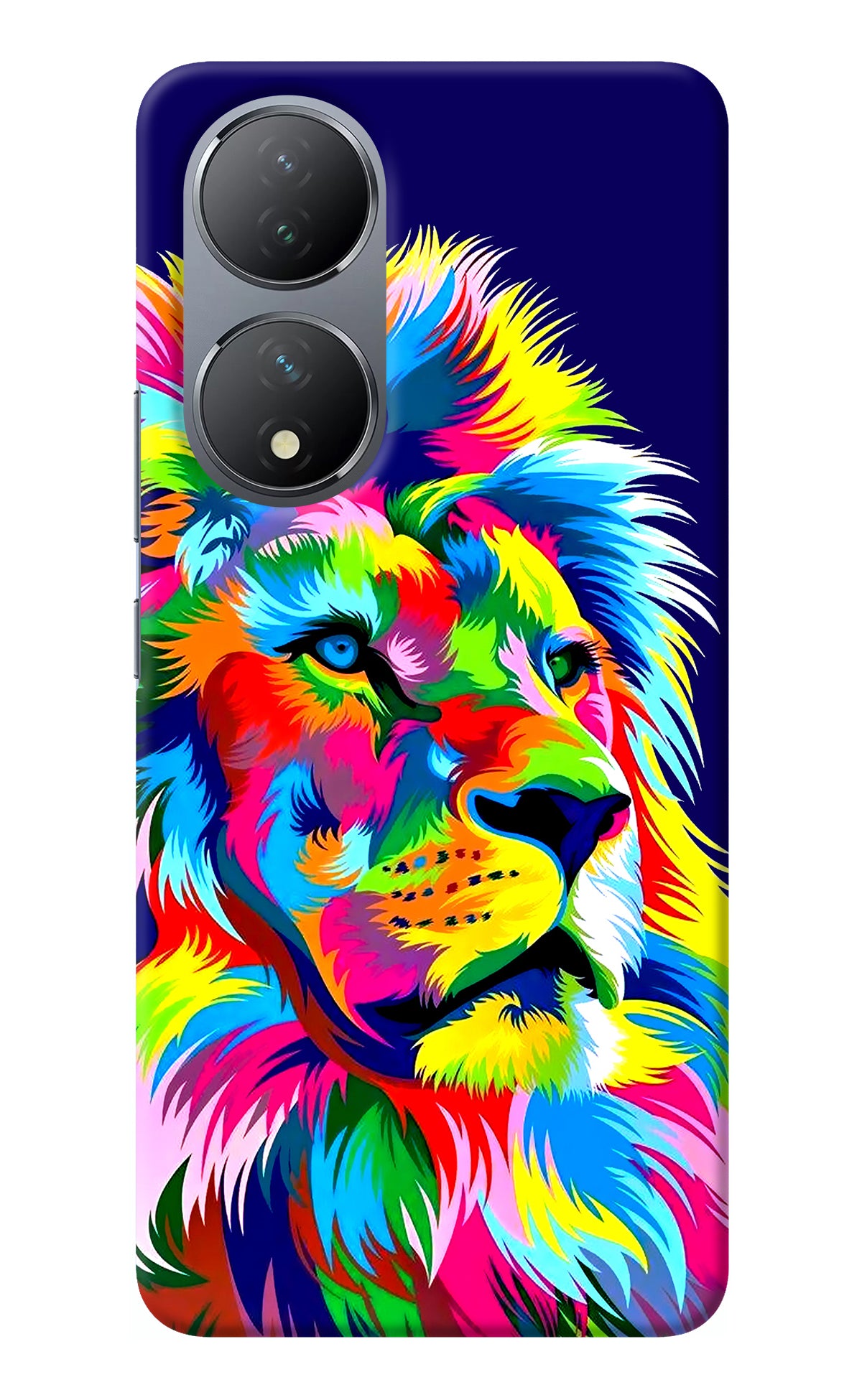 Vector Art Lion Vivo Y100 Back Cover