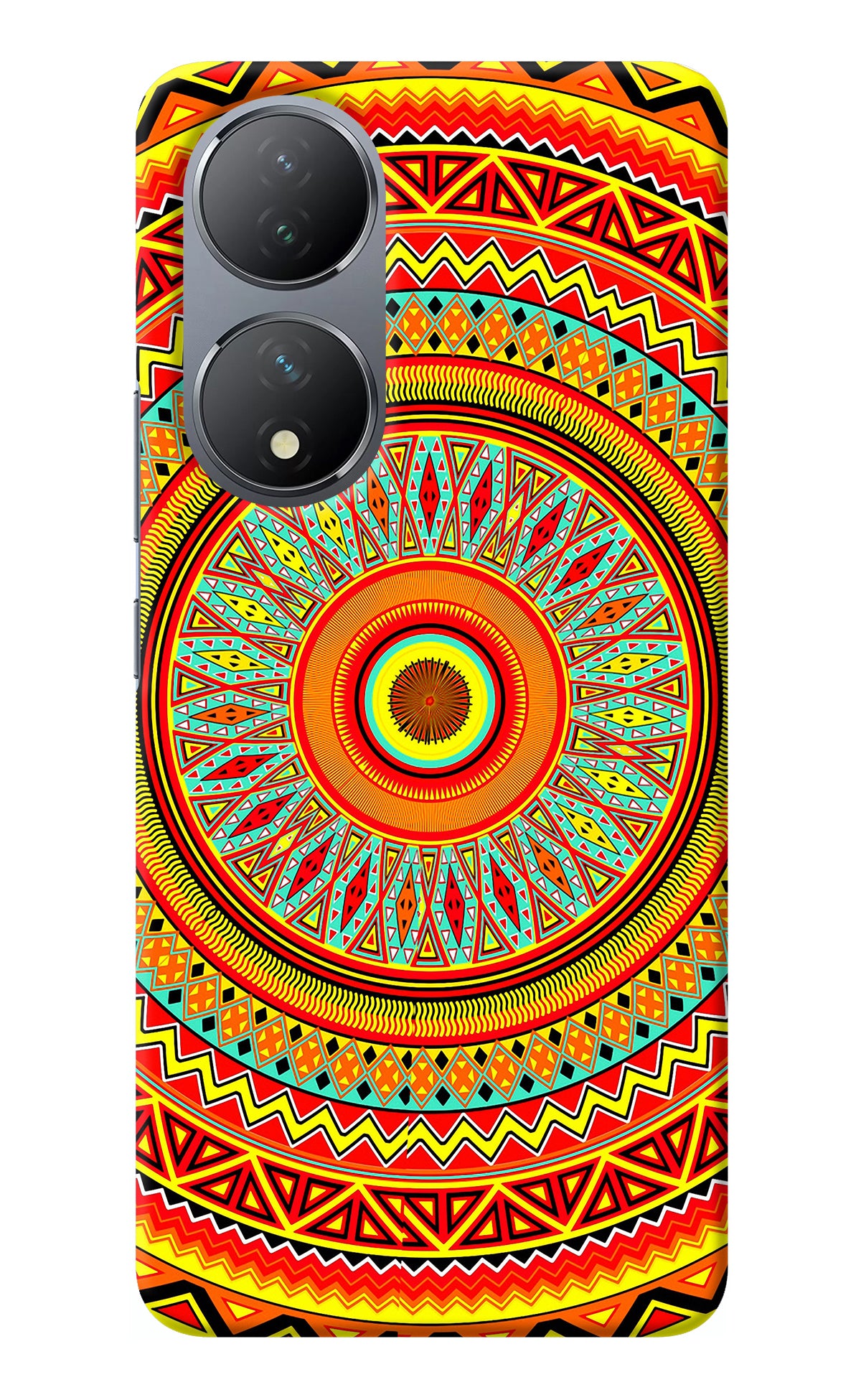 Mandala Pattern Vivo Y100 Back Cover