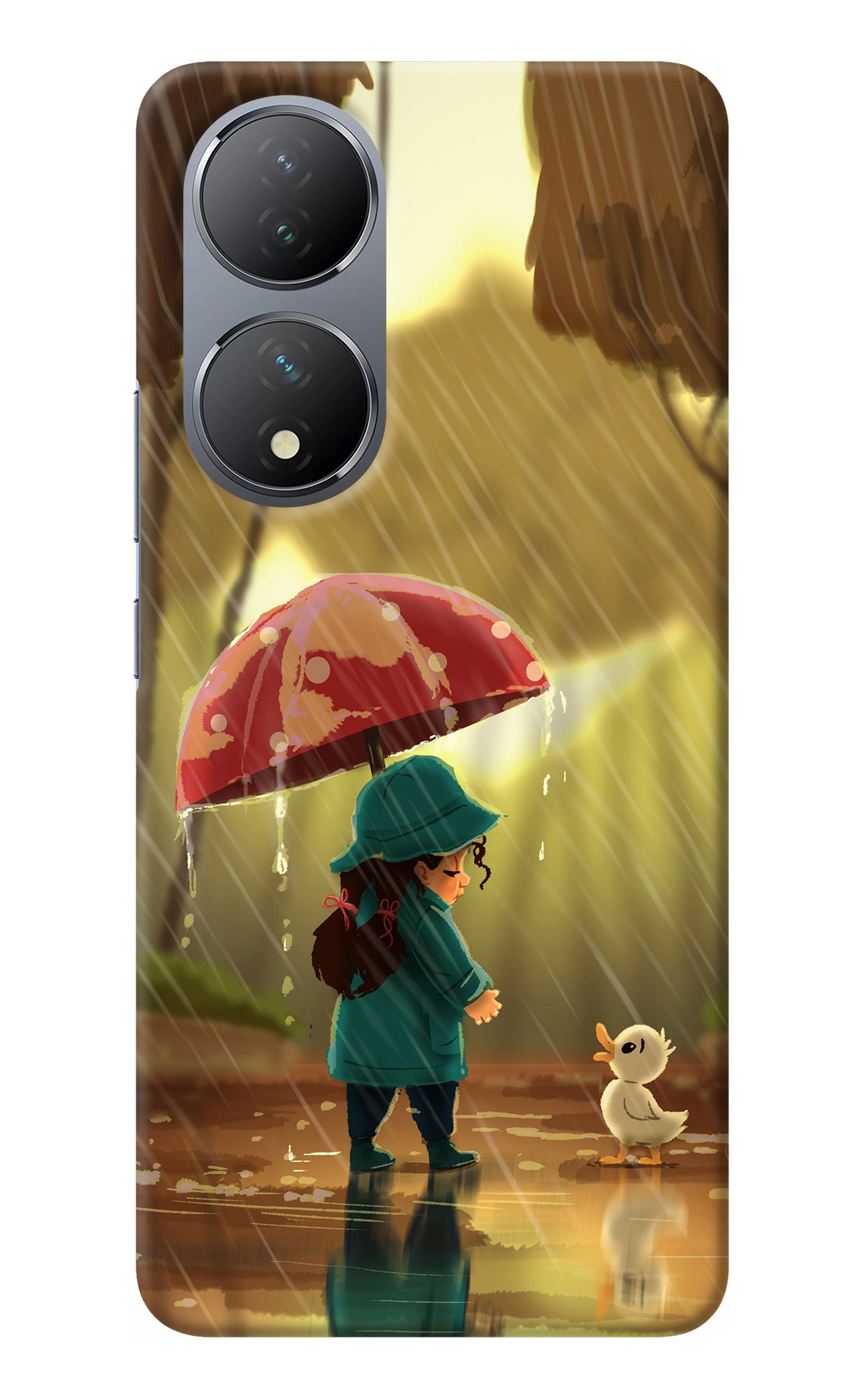 Rainy Day Vivo Y100 Back Cover