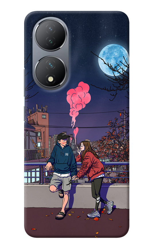 Chilling Couple Vivo Y100 Back Cover