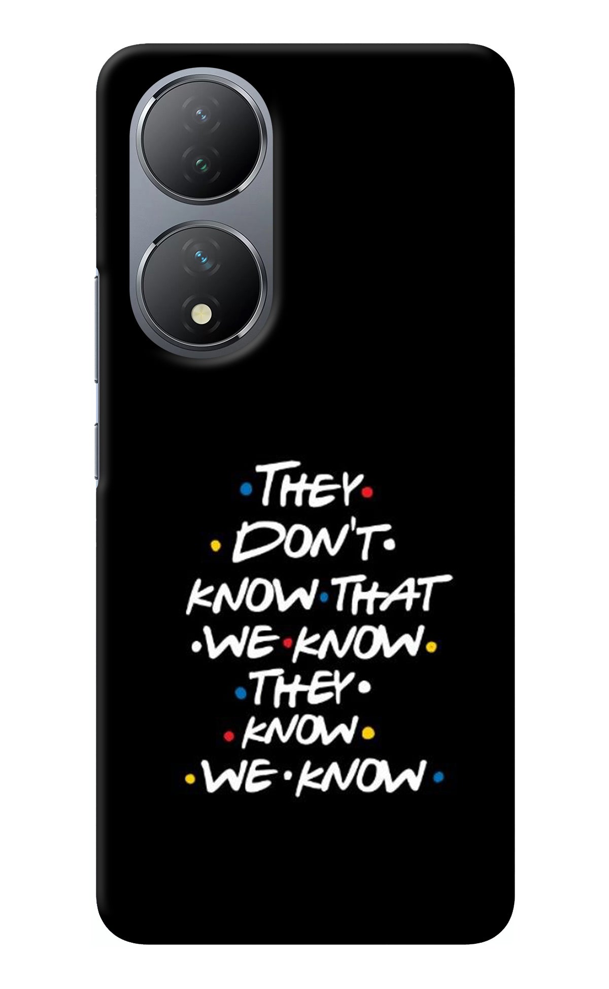 FRIENDS Dialogue Vivo Y100 Back Cover